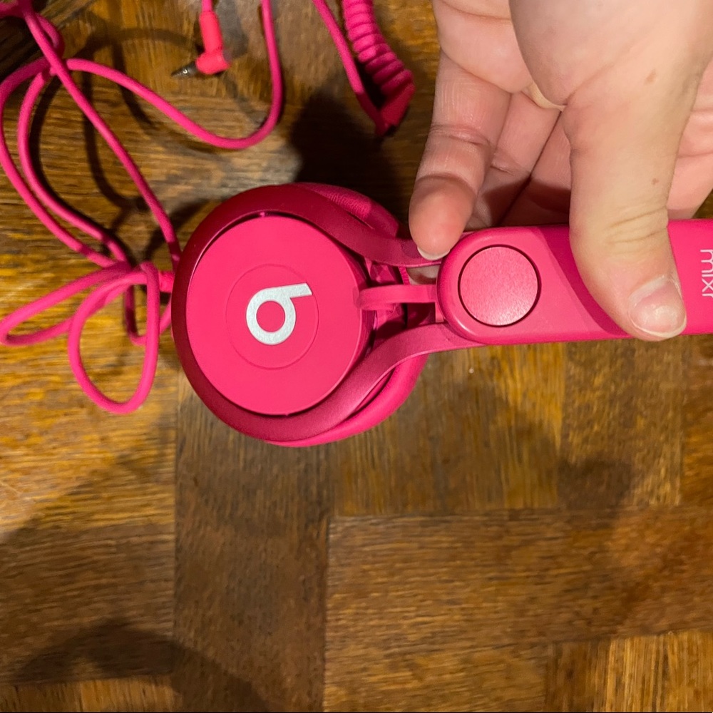 Beats by Dr. Dre - Beats Mixr On-Ear Headphones - Neon Pink